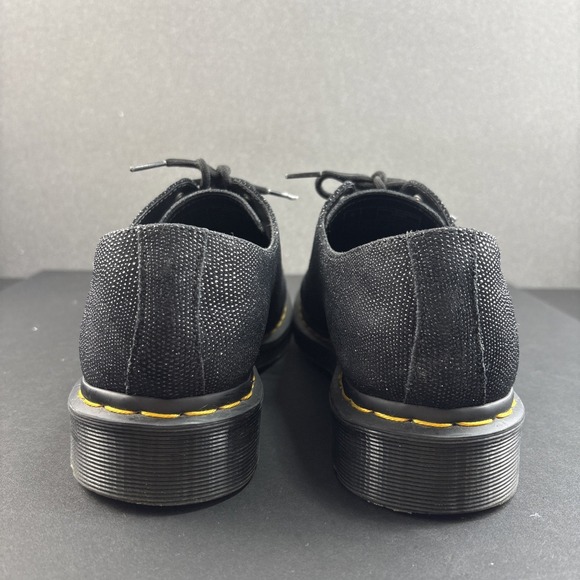 Dr Martens 1461 Glitter US Women's 10‎ Black Sparkle Oxford Shoes Streetwear - Picture 3 of 11